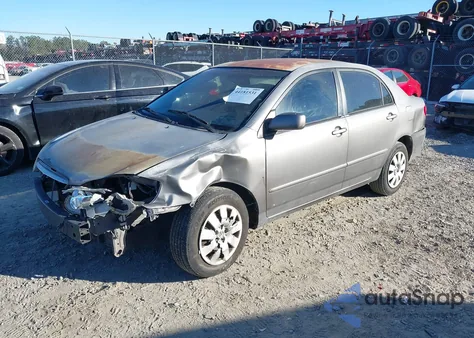 2004 Toyota Corolla Le from USA, damaged, VIN 1NXBR38E04Z325287